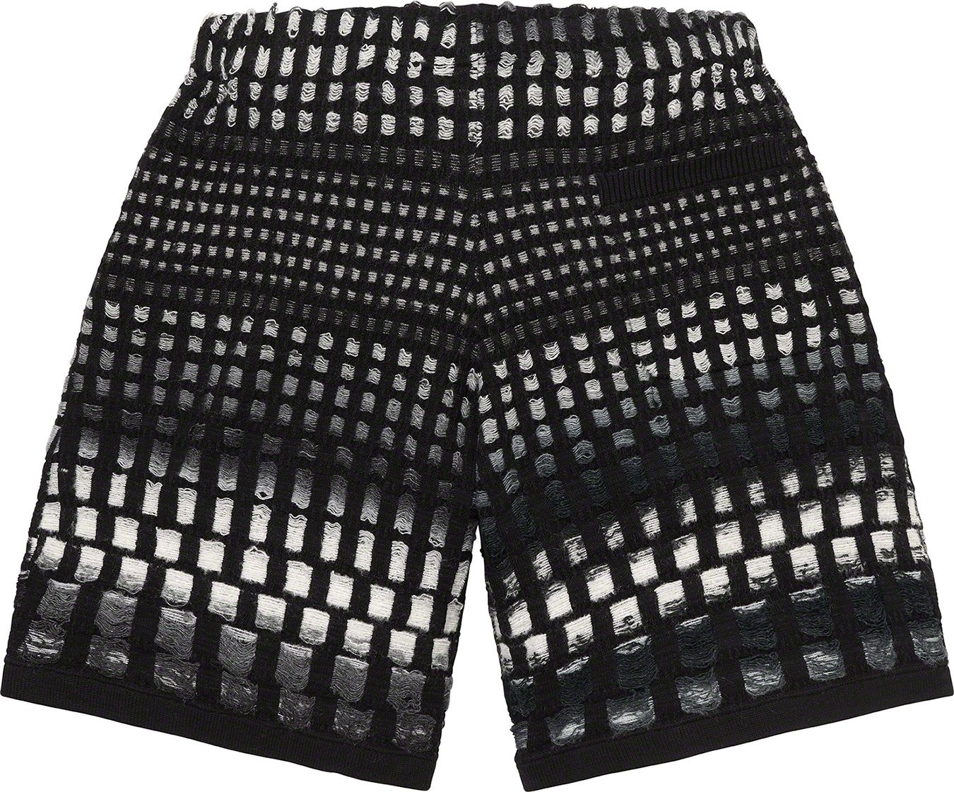 Gradient Grid Knit Short view 23